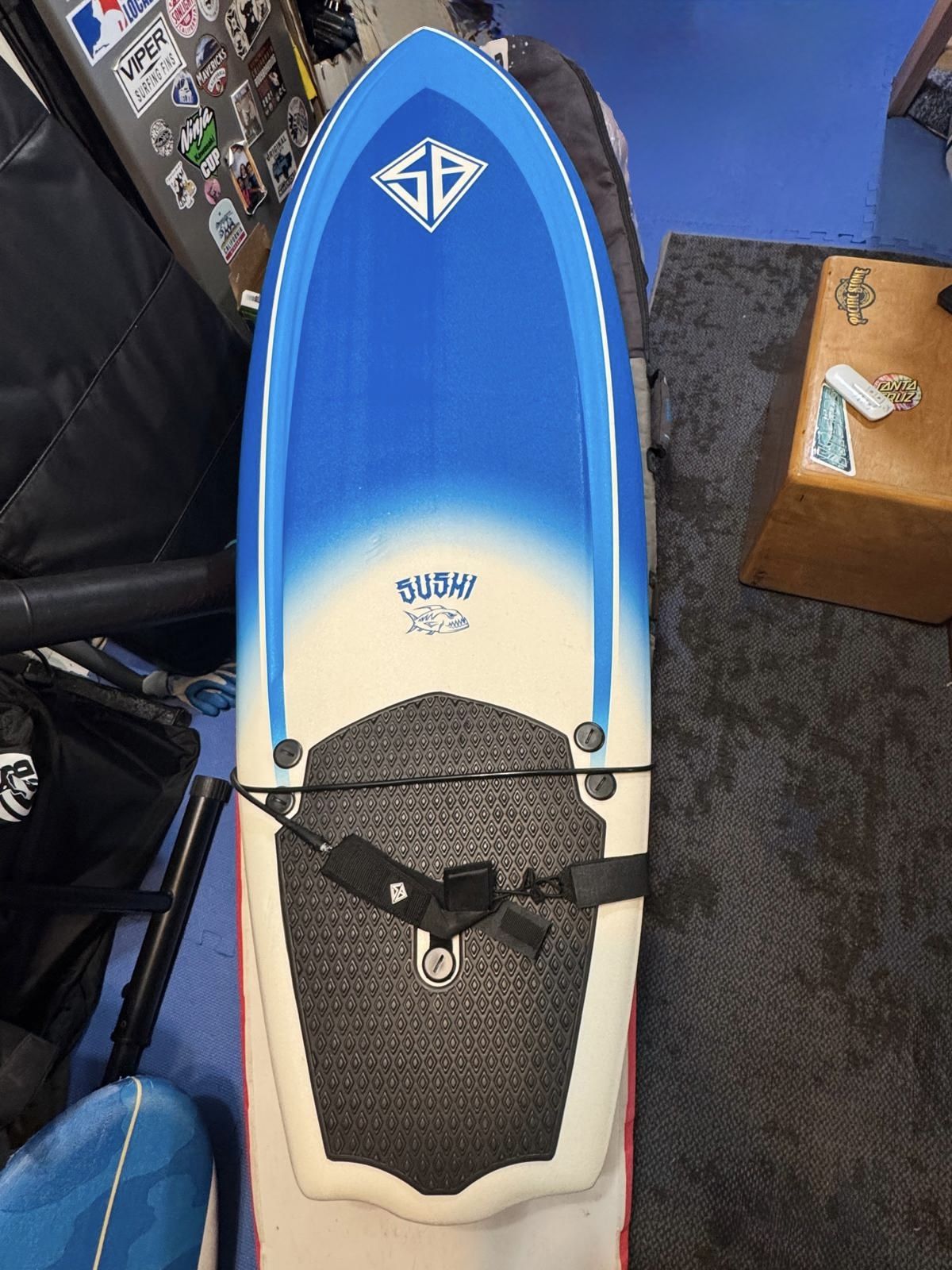 Scott Burke 5’8’’ Foam Sushi Surfboard LIKE NEW - NEVER USED