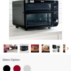 Ninja 12-in-1 Rapid Cook & Convection Double Oven