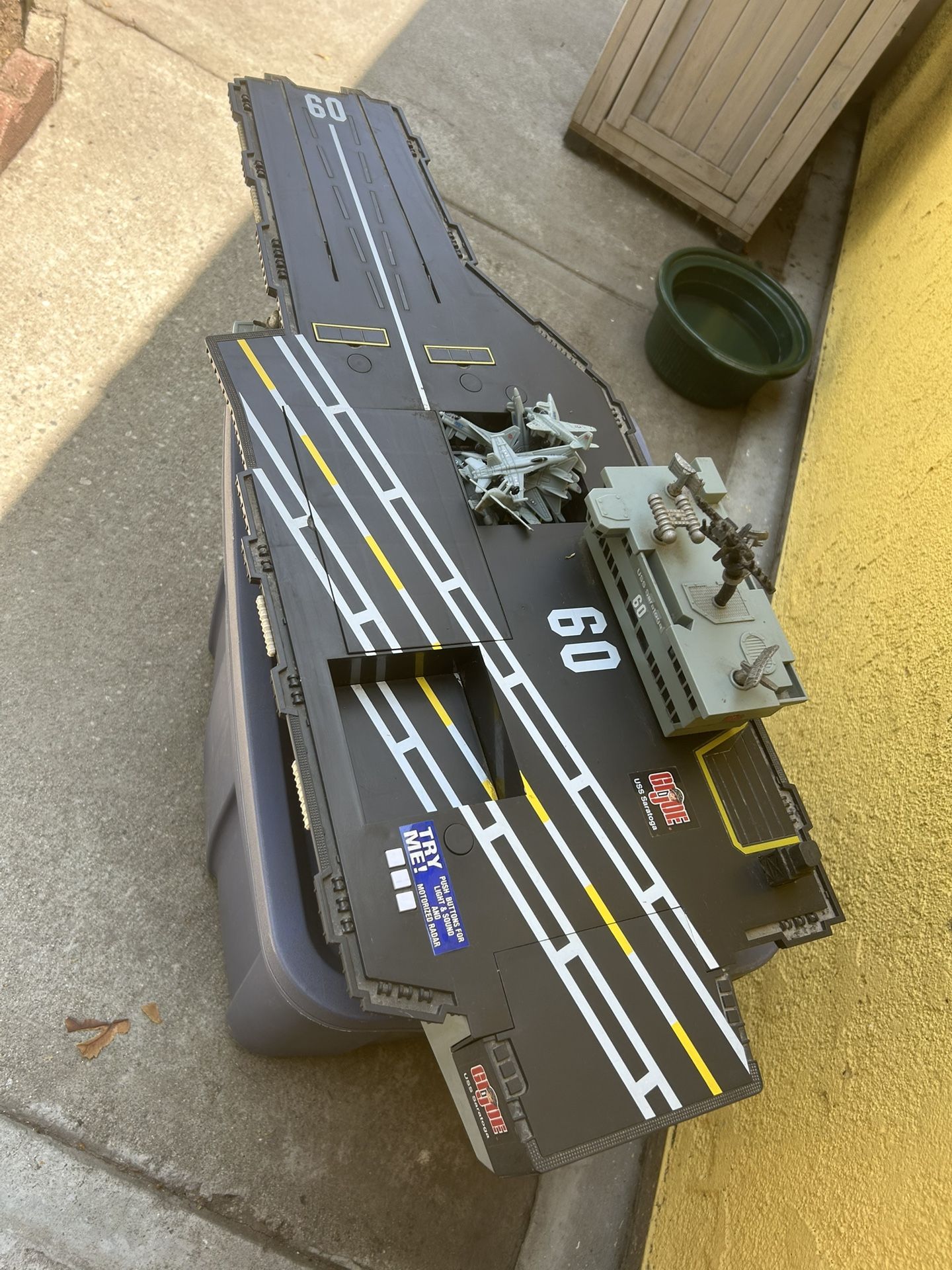 Gi Joe Uss Saratoga Battleship 2001