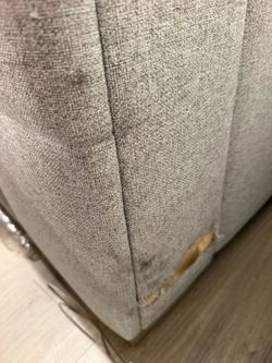Gray Fabric Upholstered couch