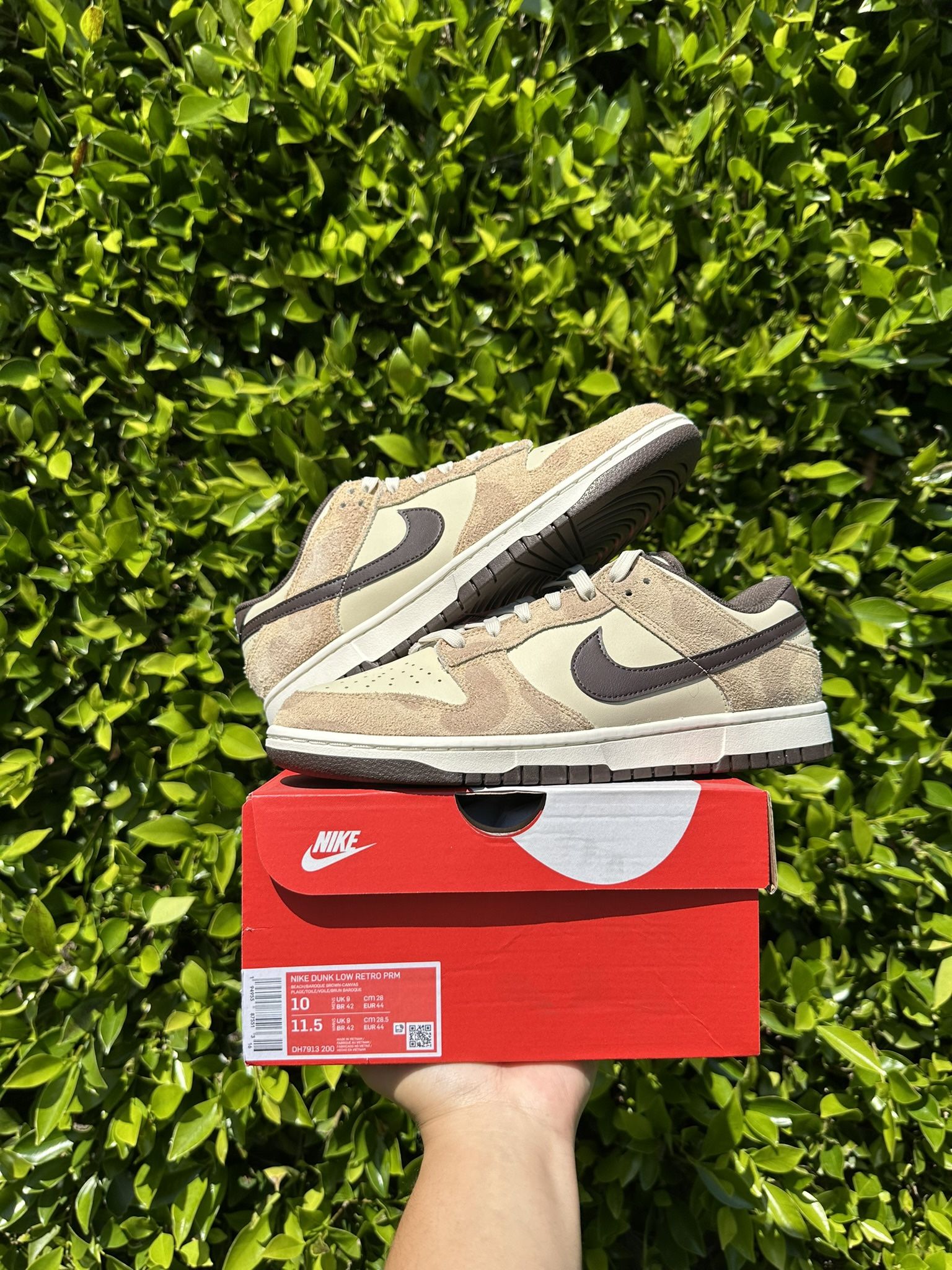 Nike Dunk Low Cheetah Size 10