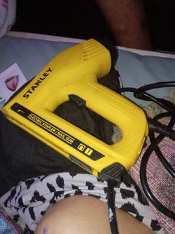 Stanley electric stapler nail gun