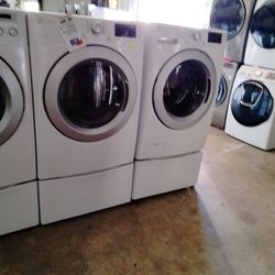 Kenmore Washer And Dryer Front Load Electric Color White