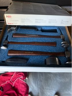Snap on body hammer set