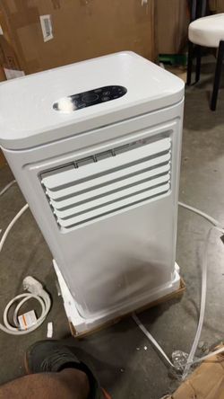 6000 BTU Portable Air Conditioner Cools up to 250 sq.ft 3-in-1 AC Unit With Cool Dehum Fan Sleep Mode - White $ 130