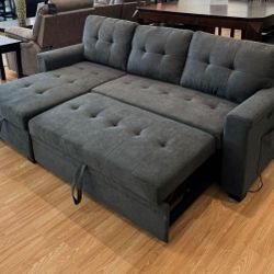 New sectional in box sleeper sofa $599