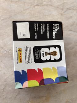 Panini World Cup Sticker Box