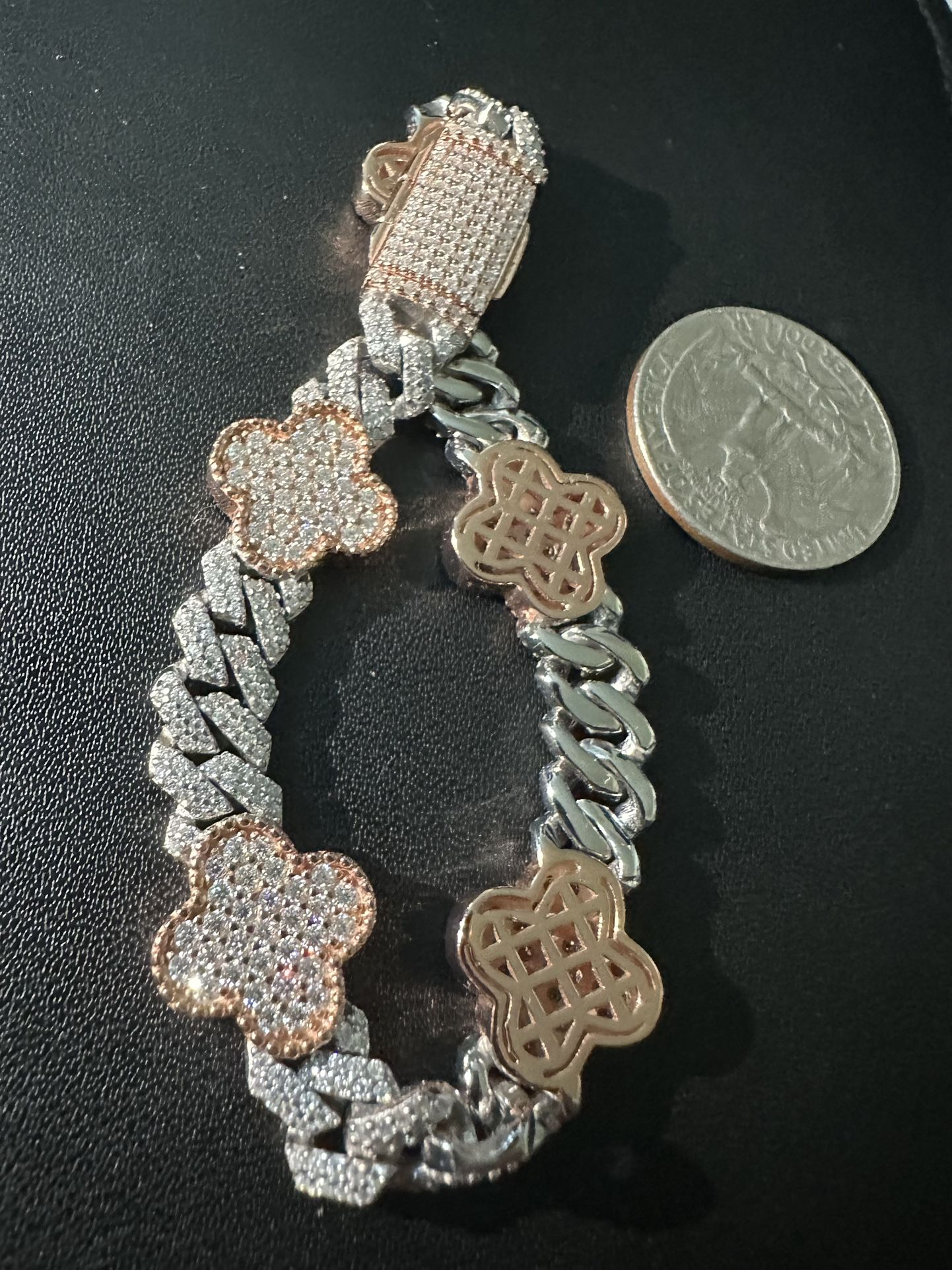 Moisannite Van Cleef Bracelet