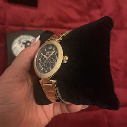 Womens Gold Versace Watch 