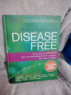 Informative book, 'Disease Free' by Reader's Digest.