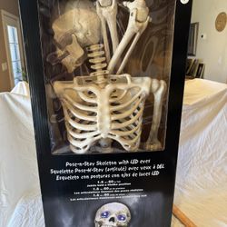 Pose N Stay Skelton With Led Eyes