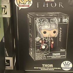 Exclusive Thor Funko Pop (opened)