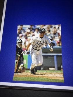 Tino Martinez signed Photo