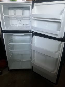 Black Top freezer Refrigerator