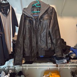 Vinco Camuto Leather Jacket