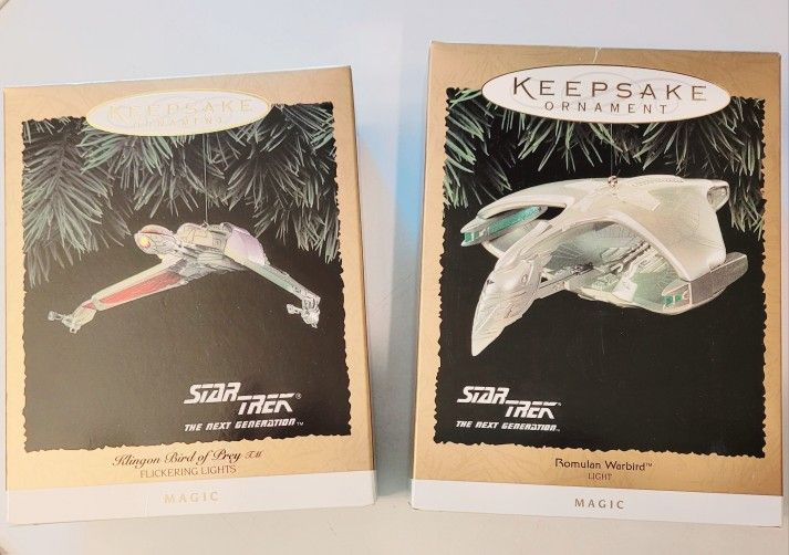 Star Trek Collectables Christmas Ornaments 