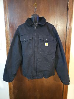 Carhartt Men's Montana Rugged Flex Duck Relaxed Fit Insulated Jacket (Style #106432) in black