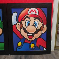 Super Mario Brothers Portraits 