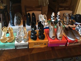 Lot of heels/ shoes