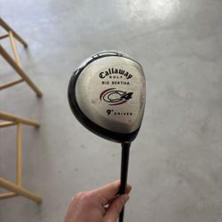 Callaway Big Bertha C4 9° Driver – Firm Flex – Solid Condition