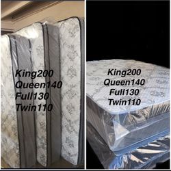Mattresses King Queen Full Twin