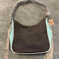 Ariat Monroe Leather Shoulder Purse