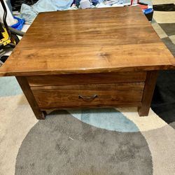 Handmade Wood Coffee Table