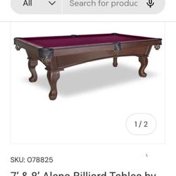 Used Pool Table.  Like New.  Top Brand Name.  
