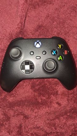 Black xbox series x controller