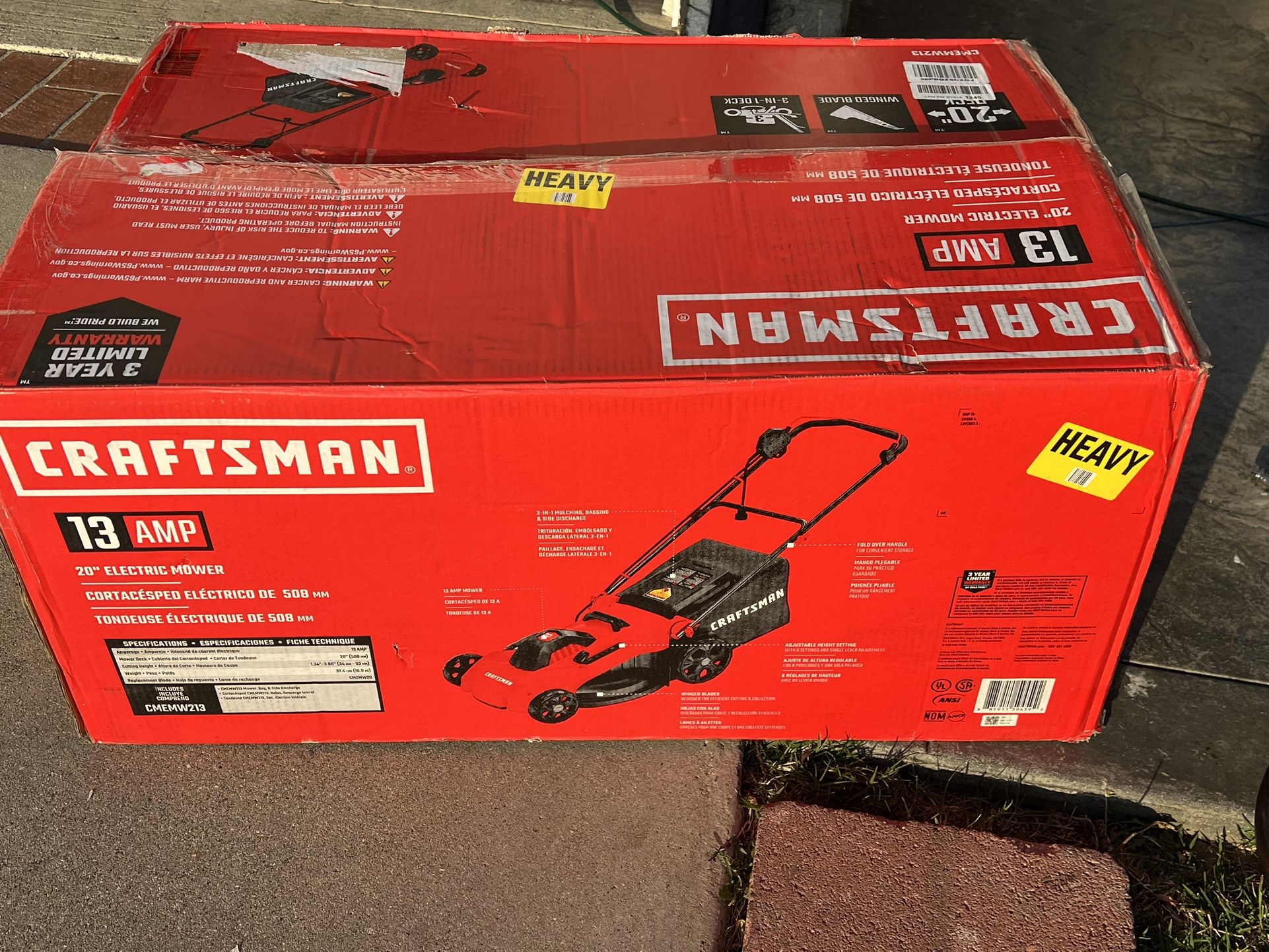 CRAFTSMAN Electric Lawn Mower