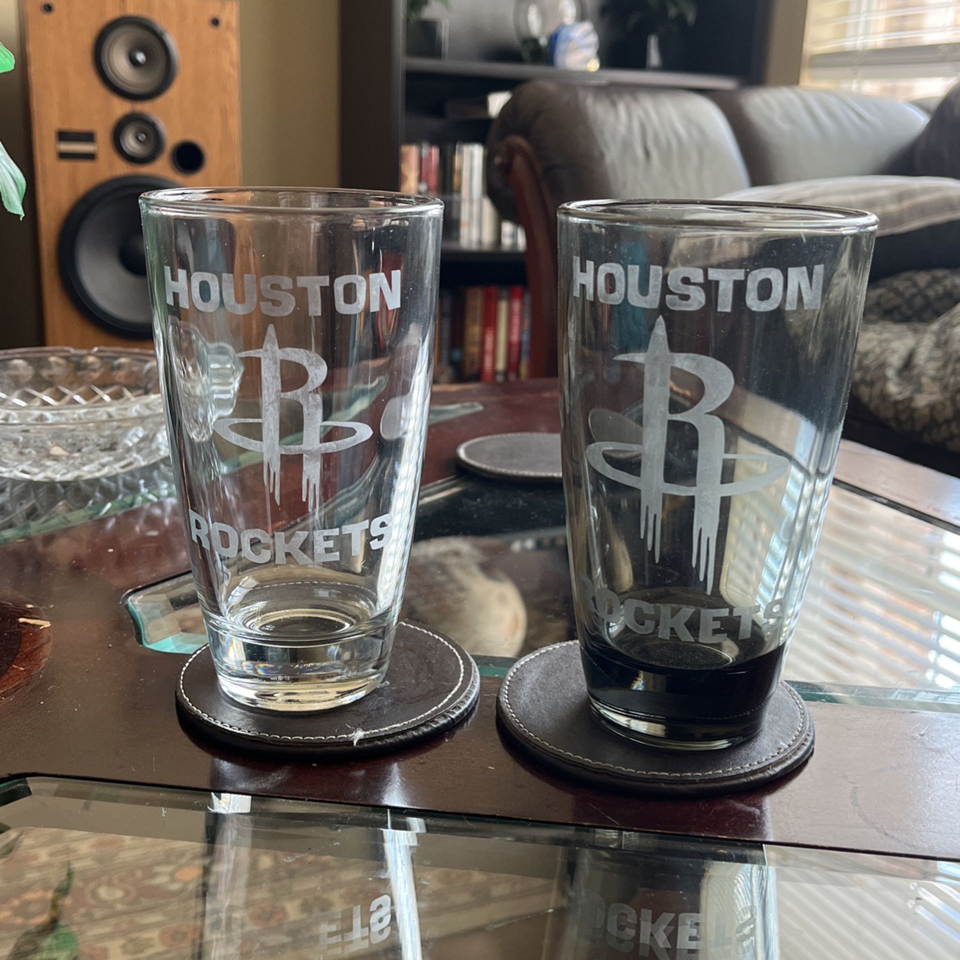Houston Rockets Glasses