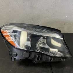 2015-2016-2017-2018-2019-2020 MERCEDES-BENZ GLA250 RIGHT HALOGEN HEADLIGHT OEM USED