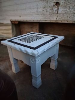 Custom painted table