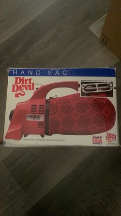 Royal Dirt Devil Hand Vac Handheld Vacuum with original Manual and Box