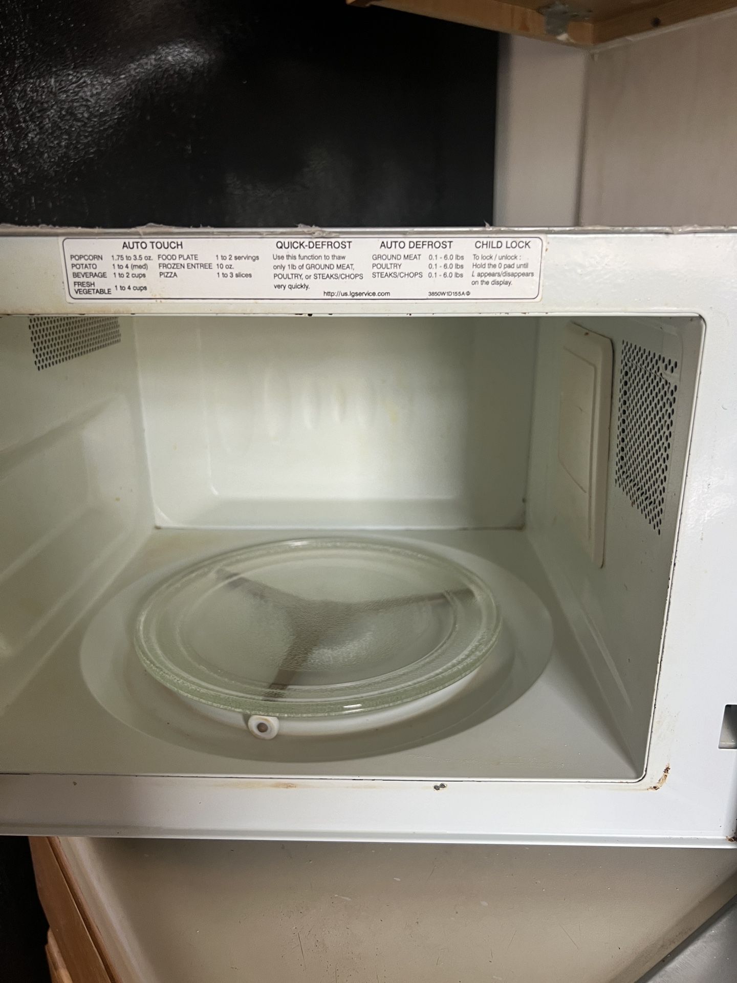 LG microwave
