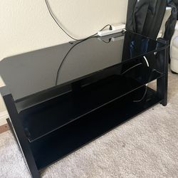 Tempered Glass Entertainment Stand