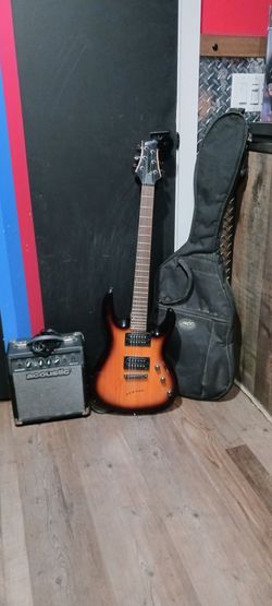 Electric Guitar + Acoustic Amp + Bag – Complete Setup – $250 OBO
