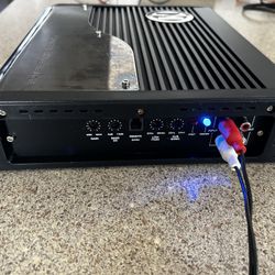 Compact Car Amplifier Memphis Power Reference Series Monoblock Amp Class D 1channel 500watts Rms and 1000w max peak power Subwoofer amp for Bass only