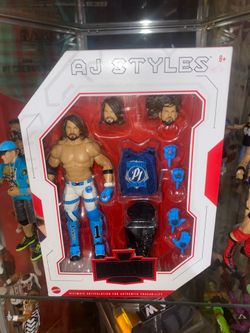 WWE  Ultimate Edition AJ Styles Action Figure 2022 TNA Rare