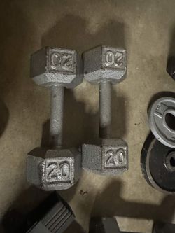Cast Iron 40 Lbs. Dumbbell (QTY. x2)