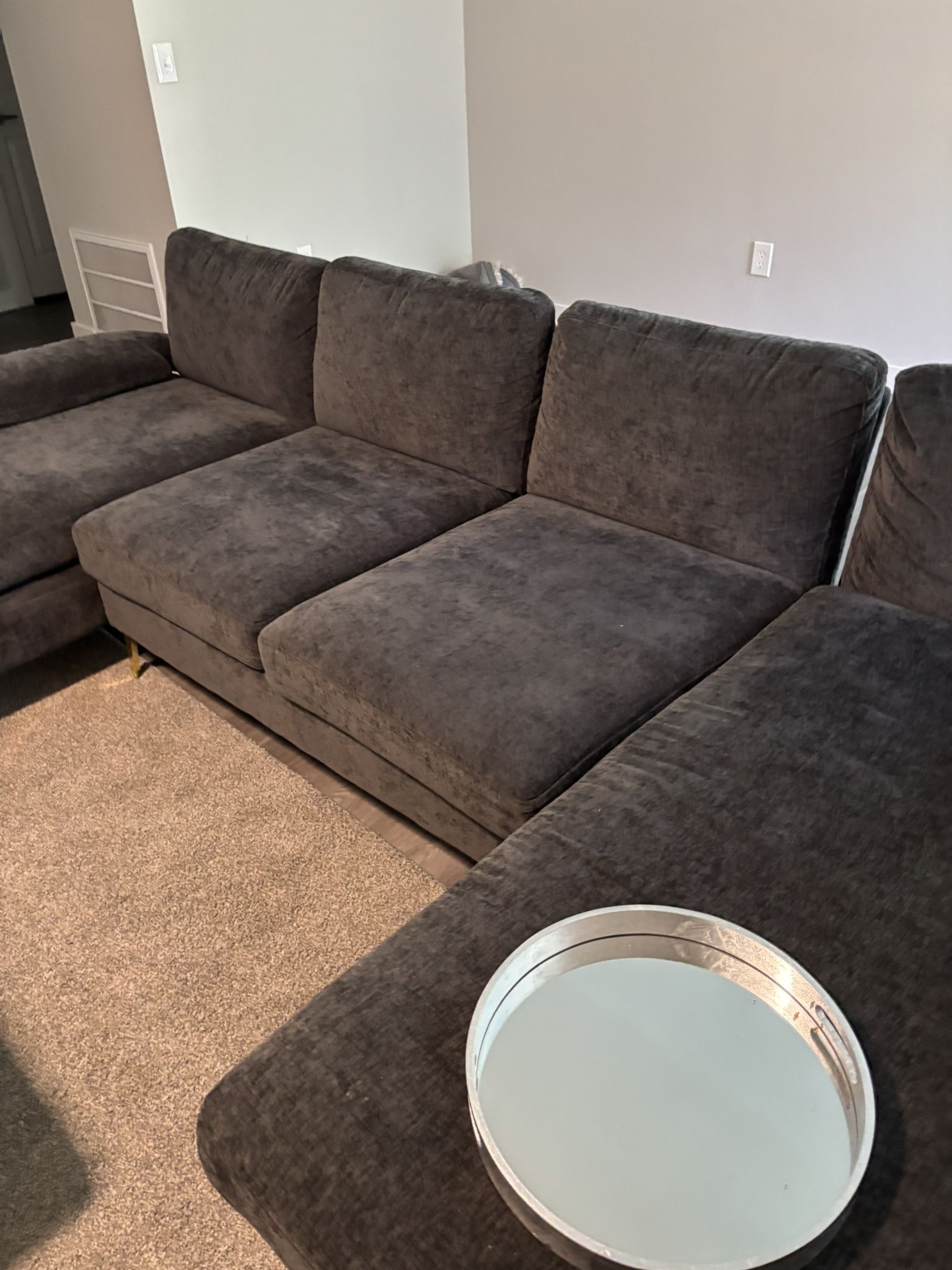 Black Sectional 