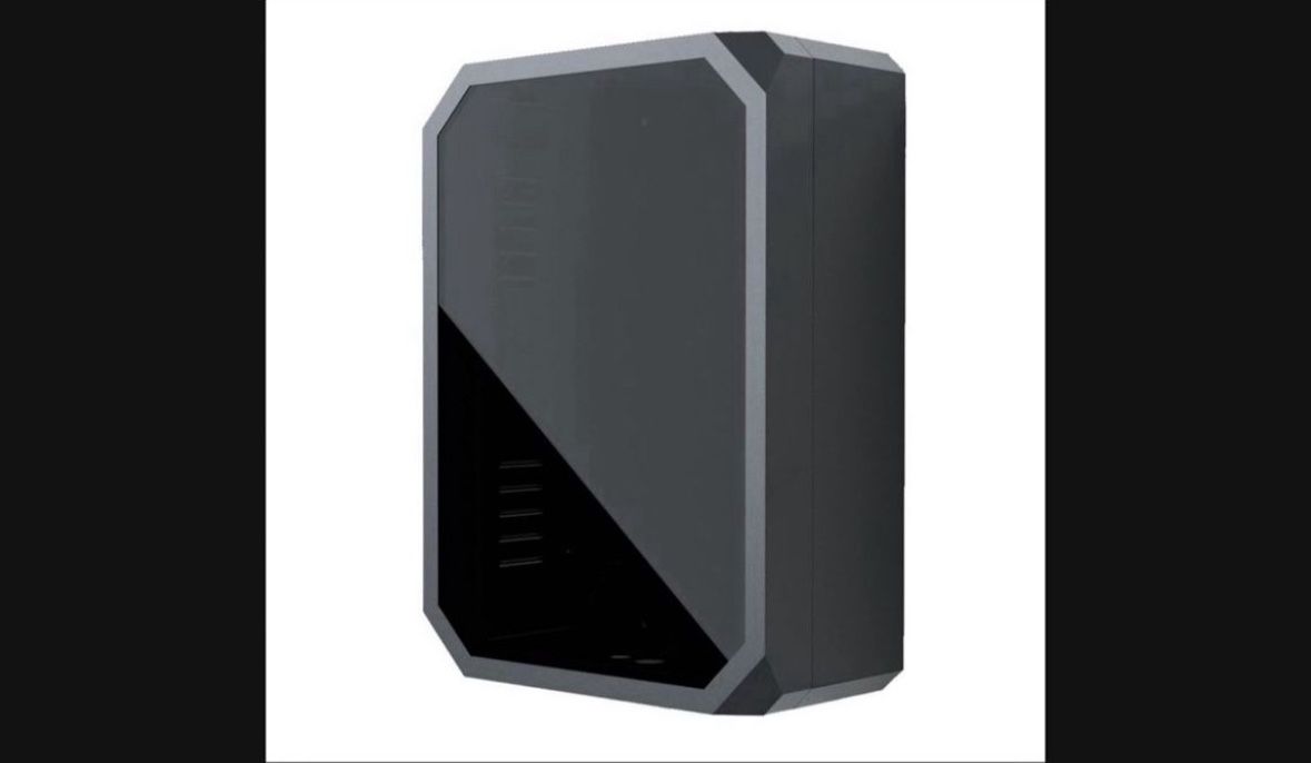 LOW PRICE MOVING- EV LARGE LOCK BOX FOR CHARGER WALL MOUNTED 