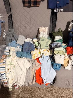 3-6 Baby Clothes (mixed brands)