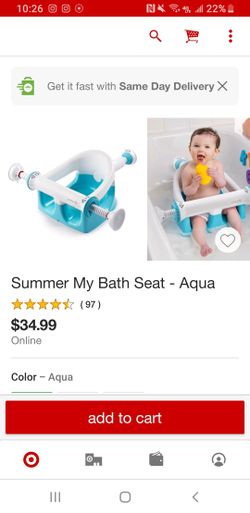Baby bath seat
