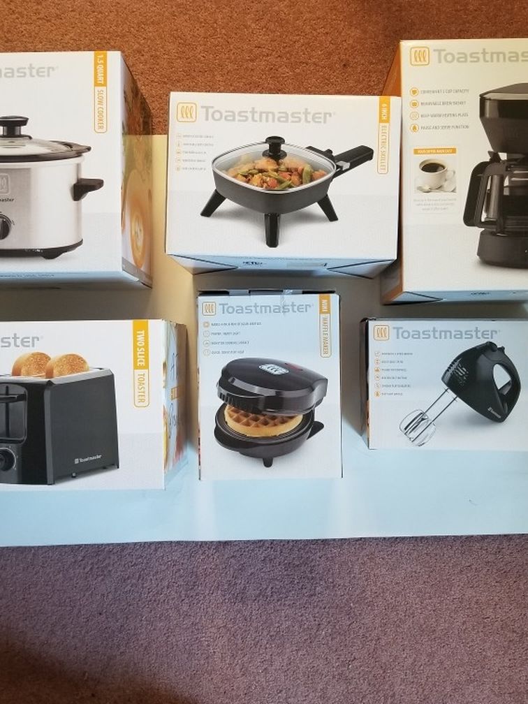Toastmaster Appliances $12 EACH