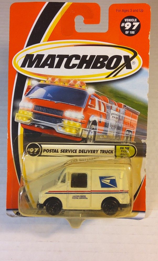 Matchbox postal sale service delivery truck