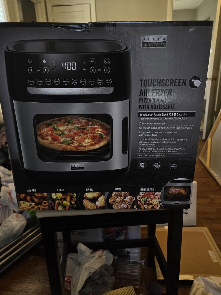 Bella Touch Screen Air Fryer NEW