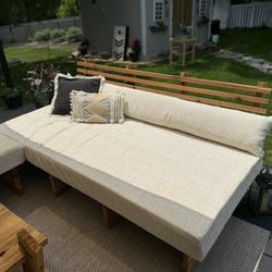 Handcrafted Outdoor Cedar Sofa Set