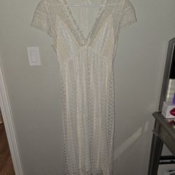 Cream Dress
