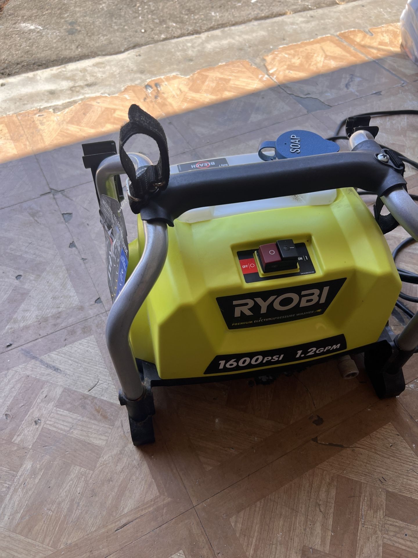 Ryobi 1600 PSI Electric Pressure Washer